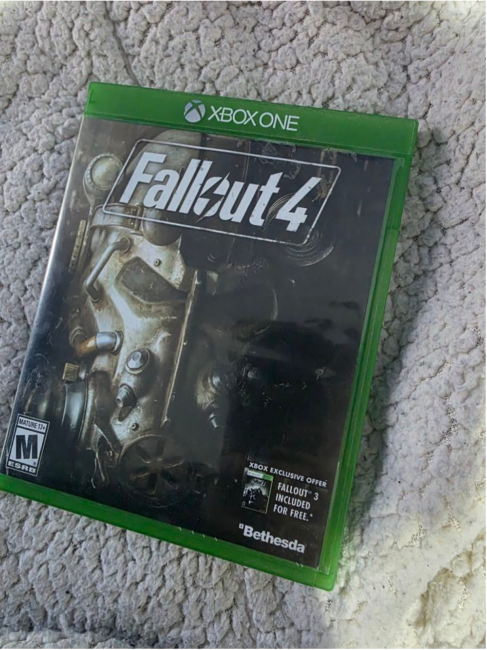 Bethesda Fallout 4 Xbox One Video Game Standard One Size Green Black